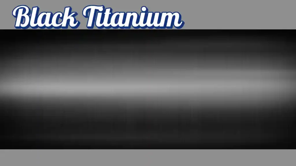 Black titanium prices