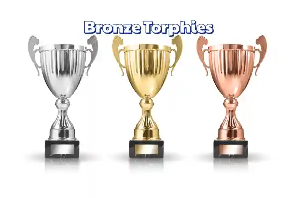 Bronze trophies