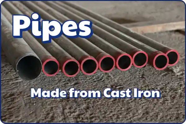 cast iron pipes